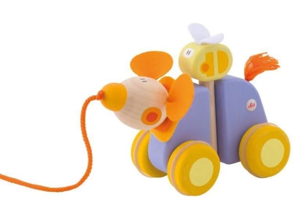 Sevi mus och fågel för att dra i ett snöre (82890)