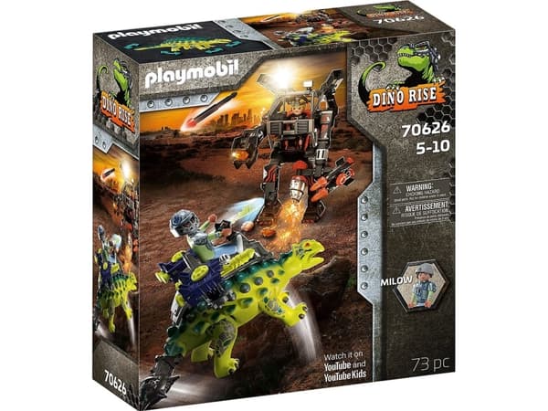 Playmobil Dino Rise Saichania: Fighting Runner Defence