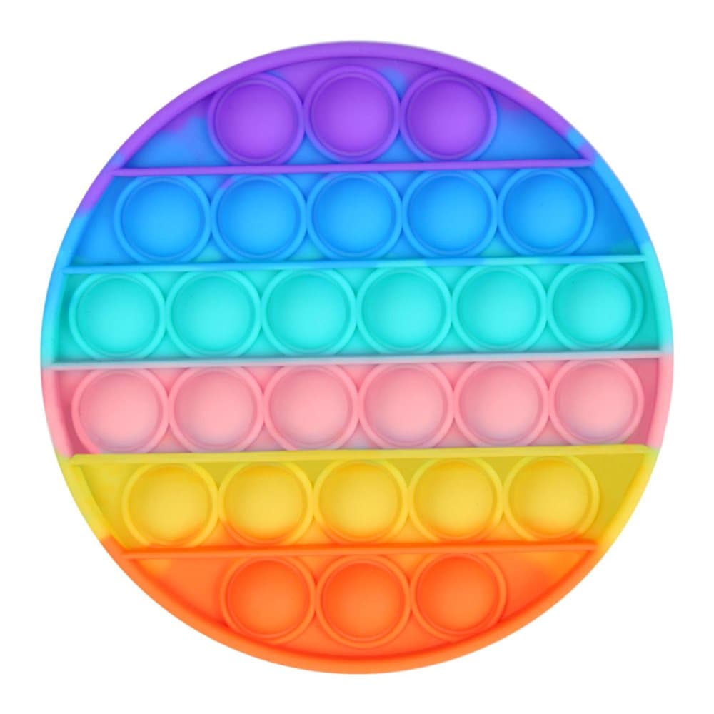 Pop It, Fidget Toy med Bubblor - Rund