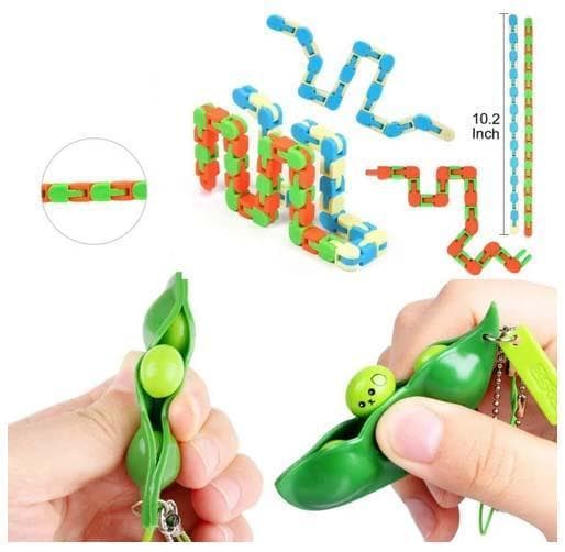 PRO 24 stk Fidget Pop it legetøjspakke til børn og voksne