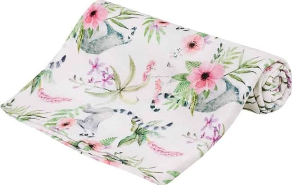 Bocioland bambu svaddle 75x75 cm Lemurer Bocioland