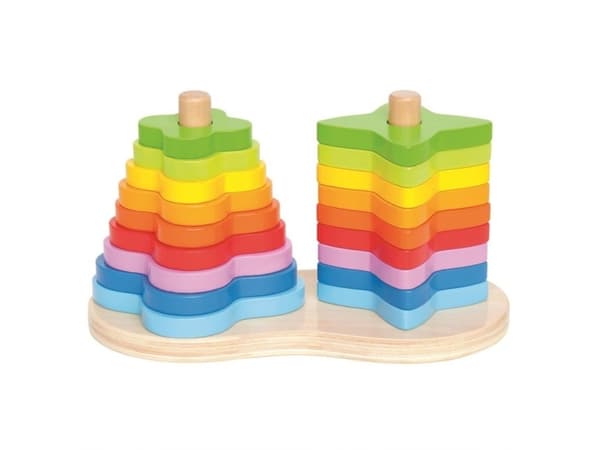 Hape Double Rainbow Stacker