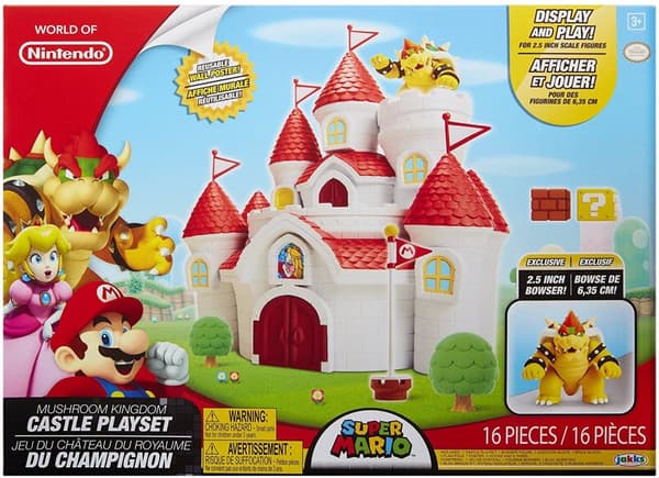 Mushroom Kingdom Slott, Lekset, Super Mario