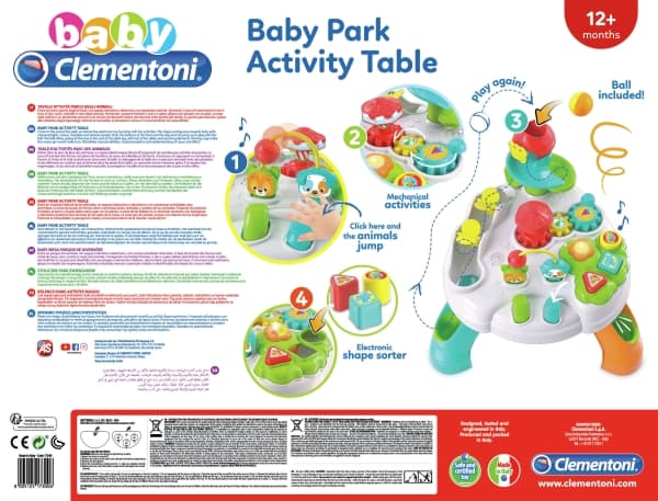 Baby Clementoni - Baby Park Activity Table