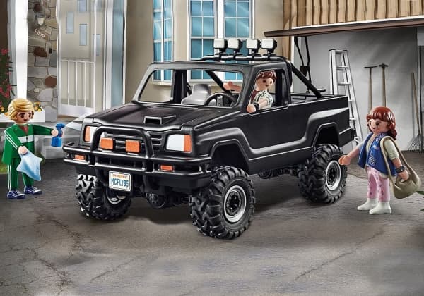 Playmobil Back to the Future Marty''s Pick-up Truck, Bil og by, 5 år, Flerfarget, Plast