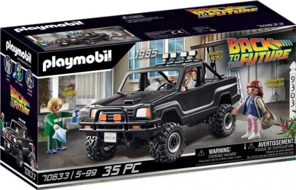 Playmobil Back to the Future Marty''s Pick-up Truck, Bil og by, 5 år, Flerfarget, Plast