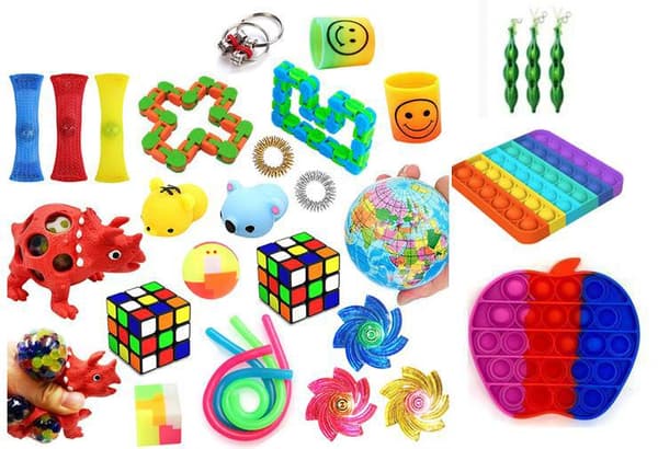 Favor 29st Fidget Set Pack for kids Pop it Stress ball