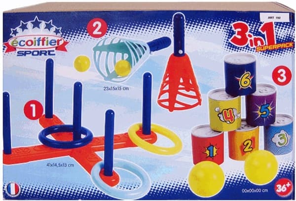 ECOIFFIER 192, Children''s toy sport set, 3 år