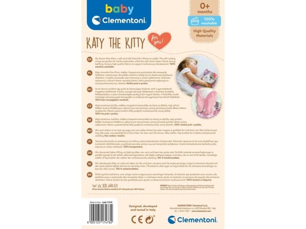 Baby Clementoni 17478, lekekatt