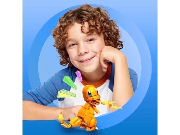 MEGA Pokémon Construx Charmander, Byggefigur, 7 år, Oransje