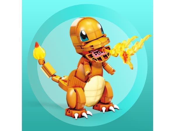 MEGA Pokémon Construx Charmander, Byggefigur, 7 år, Oransje