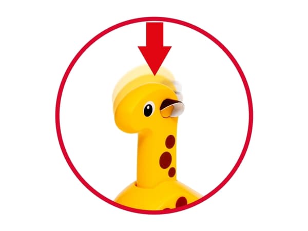 BRIO 30229 Push &amp; Go kirahvi (Push &amp; Go Giraffe)