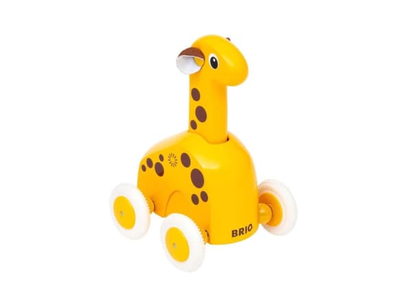 BRIO 30229 Push &amp; Go kirahvi (Push &amp; Go Giraffe)