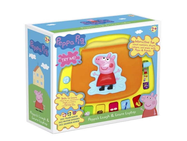 Peppa Pig Laugh & Learn Laptop (DK)