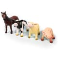 Miniatyrbild 1 av 2: Bondgårdsdjur av latex - giftfria barnleksaker från Green rubber toys