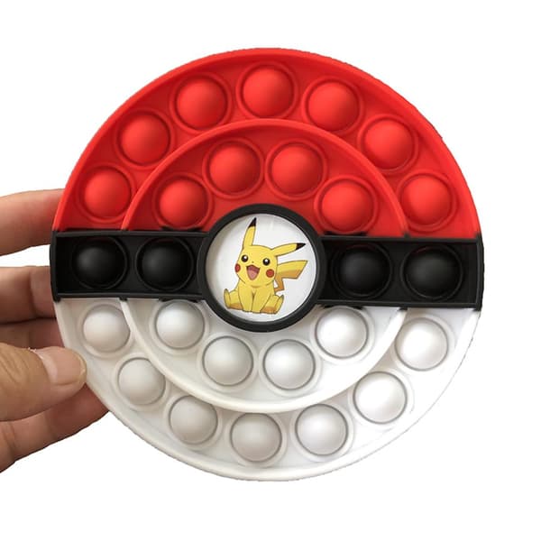Pokéboll Fidget Toy / Simple Dimple / Pop It