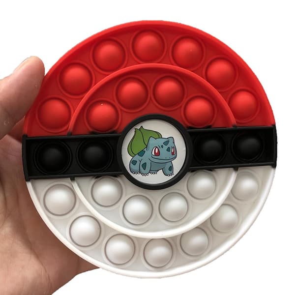 Pokéboll Fidget Toy / Simple Dimple / Pop It