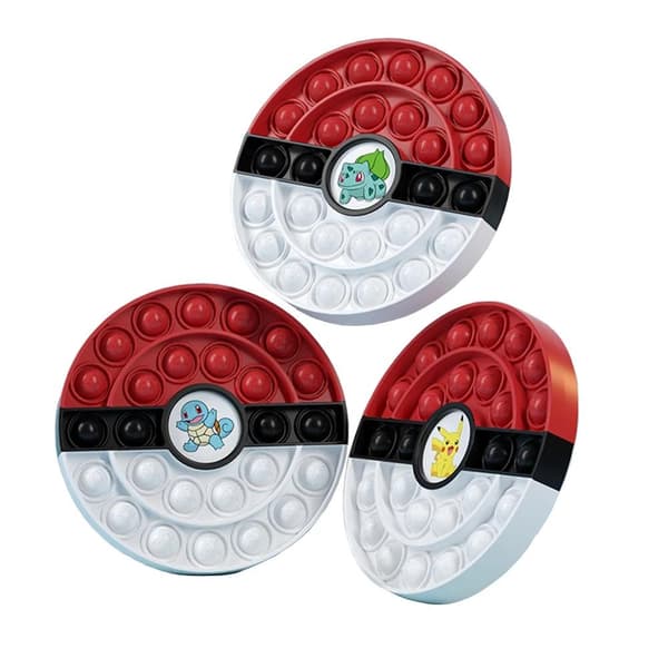 POKÉMON Fidget Toy Simple Dimple Pop It Pokéboll
