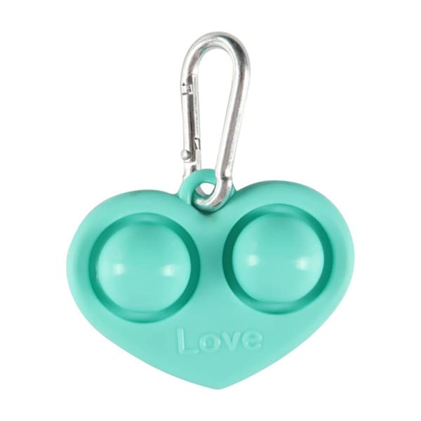 Slittåligt Hjärta Fidget Toy Pop It Simple Dimple