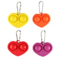 Miniatyrbild 6 av 6: Stressavlastande Hjärta Fidget Toy Pop It Simple Dimple