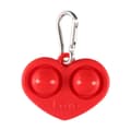 Miniatyrbild 1 av 6: Stressavlastande Hjärta Fidget Toy Pop It Simple Dimple