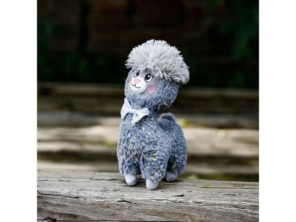 InnoGio INNOGIO GRÅ Alpakka MASKOT 30 cm