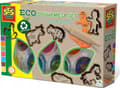 Miniatyrbilde 4 av 5: SES Creative Eco dough mega set, Modelleringsleire, Blå, Brun, Grønn, Oransje, Lilla, Rød, Gult, Barn, 7 farger, 2 år, 12 år