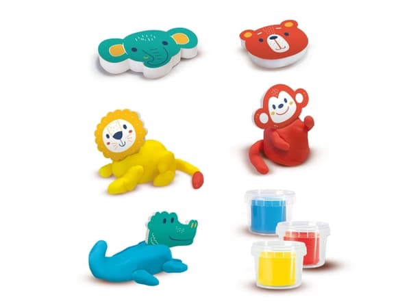 SES Creative My First Dough animals, Modelleringsleire, Flerfarget, Barn, 3 farger, 1 år, 12 år