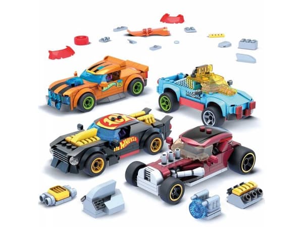 MEGA Construx Hot Wheels Car Customizer, Byggesett, 5 år, 485 stykker, 650 g