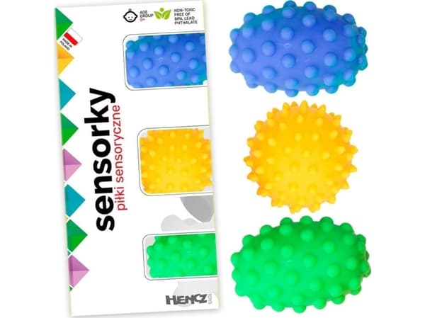 Sensorky sensoriska pärlor 0M+ 3 stycken