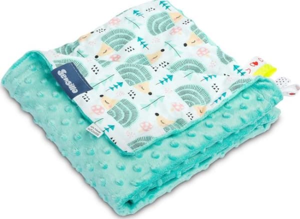 Sensillo MINKY BLANKET 75x100 LONGHONES MINK 4305/4254