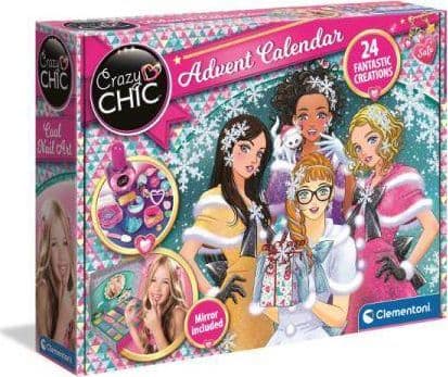 Clementoni Crazy Chic Advent Calendar Lovely Time, 6 År, Multifärg