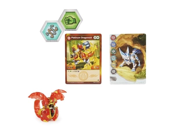 Bakugan Diecat Strength - Dragonoid Red