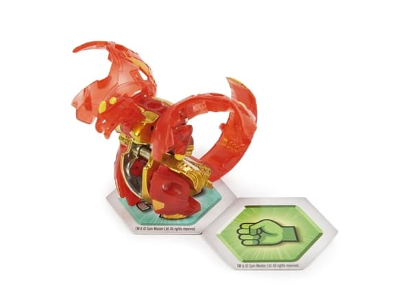 Bakugan Diecat Strength - Dragonoid Red