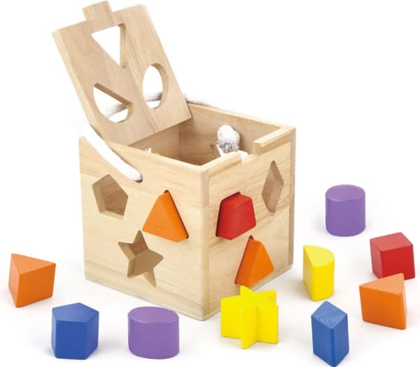 Viga Shape Sorter Square (0892, Viga)