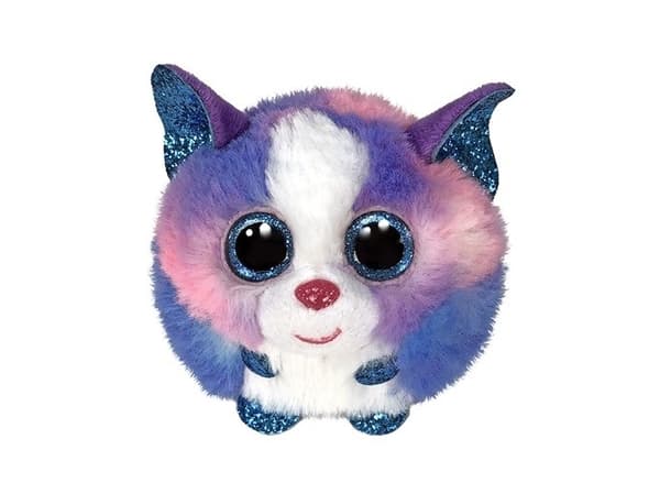 Meteor Ty Puffies Mascot Flerfarget Husky Cleo 8 cm