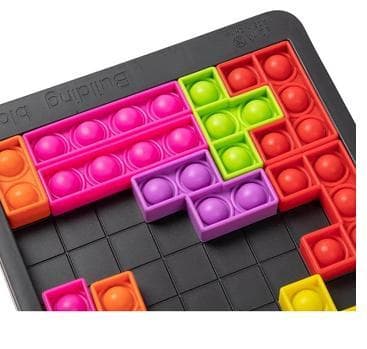 Building Block Pop it puslespil - Popit puslespil