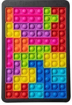 Building Block Pop it puslespil - Popit puslespil