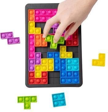 Building Block Pop it puslespil - Popit puslespil