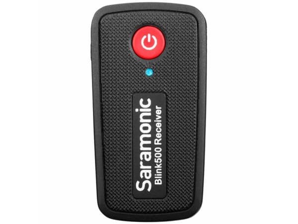 Saramonic Blink500 RX, Halsmikrofon/knaphulsmikrofon, Kabel &amp; trådlös, 3,5 mm (1/8"), 50 m, USB Type-C, Sort