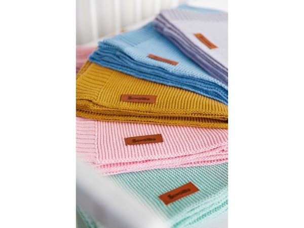 Sensillo BAMBUS/BAVIL BLOOK 80X100 CM MINT