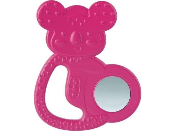 CHICCO_Koala rustfritt stål teether 4m+ Girl