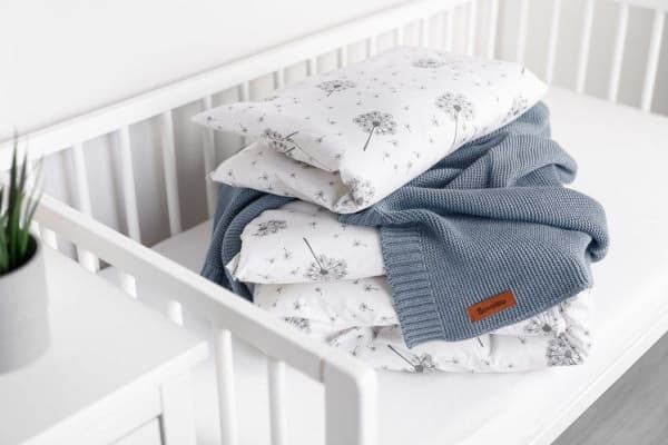 Sensillo BAMBU-BOMULLSTEPP 80X100 CM JEANS
