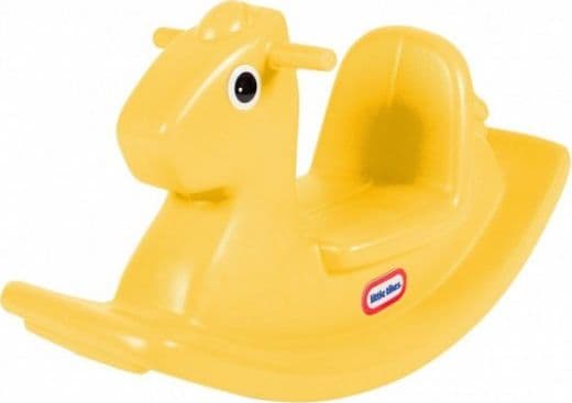 Little Tikes Koń na biegunach Żółty