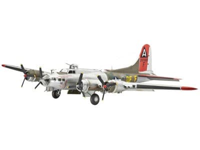 Revell B-17G Flying Fortress, Pienoismallikiinteäsiipinen ilma-alus, Kokoamispakkaus, 1:72, B-17G Flying Fortress, Muovi, Second World War