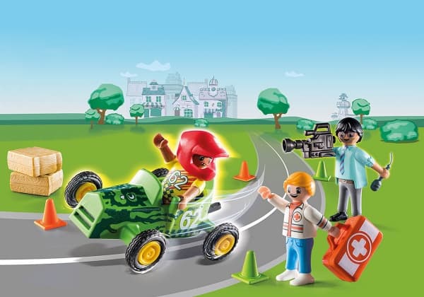 Playmobil Duck On Call 70919, Bil og billøp, 3 år, Flerfarget, Plast