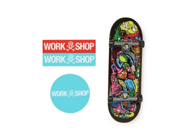 Tech Deck , 96mm Fingerboard Mini Skateboard with Authentic Designs, For Ages 6 and Up (Styles May Vary), Finger board, 6 yr(s)