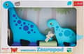 Miniatyrbilde 2 av 2: Trefl Treleketøy - Sauropod. Babaski i Miś 61592 Trefl