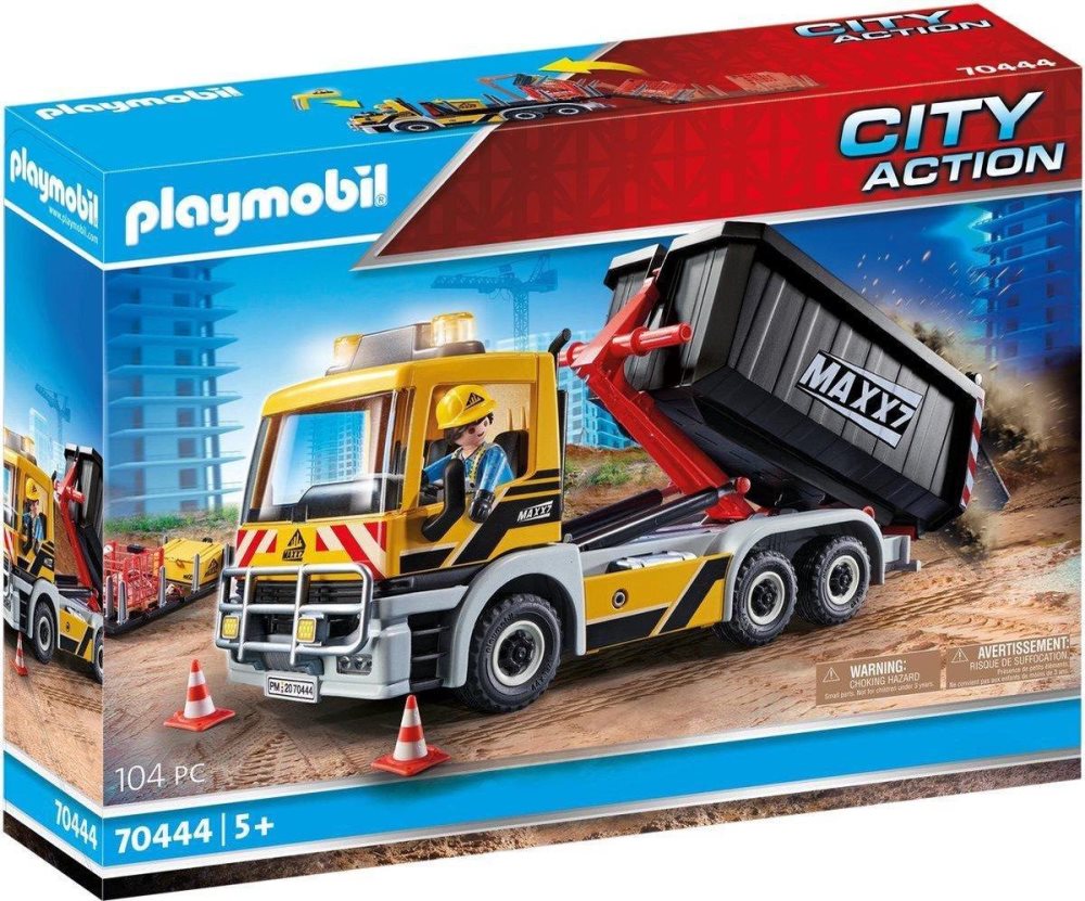 PLAYMOBIL City Action Truck med växelflak - 70444