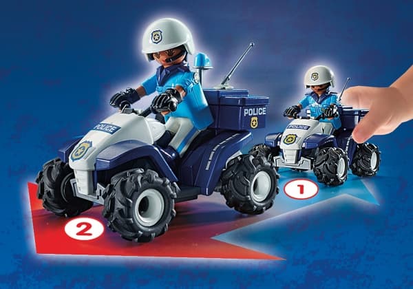 Playmobil City Action 71092, Politi, 4 år, Flerfarget, Plast